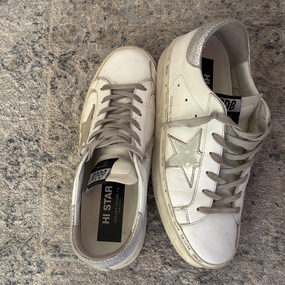 Golden Goose Sneakers Silver Star - Picture 2 of 2